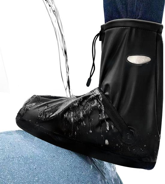 Overschoenen Waterdicht - Regenschoenen Fiets - Schoenhoesjes - Zwart