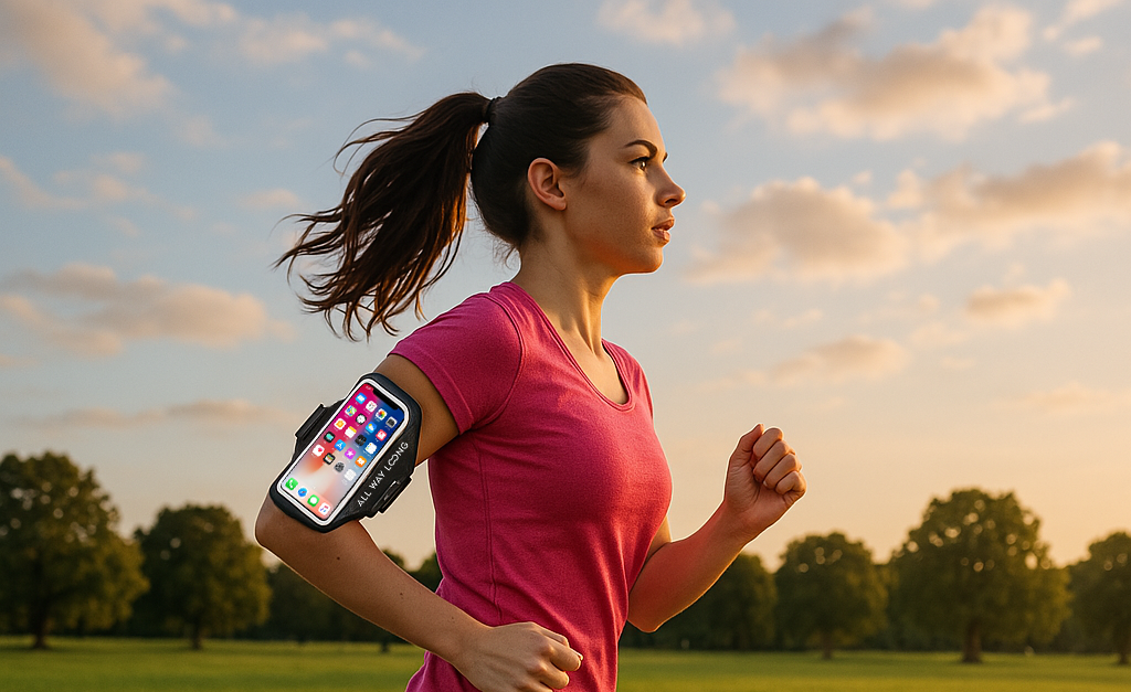 Telefoonband hardlopen