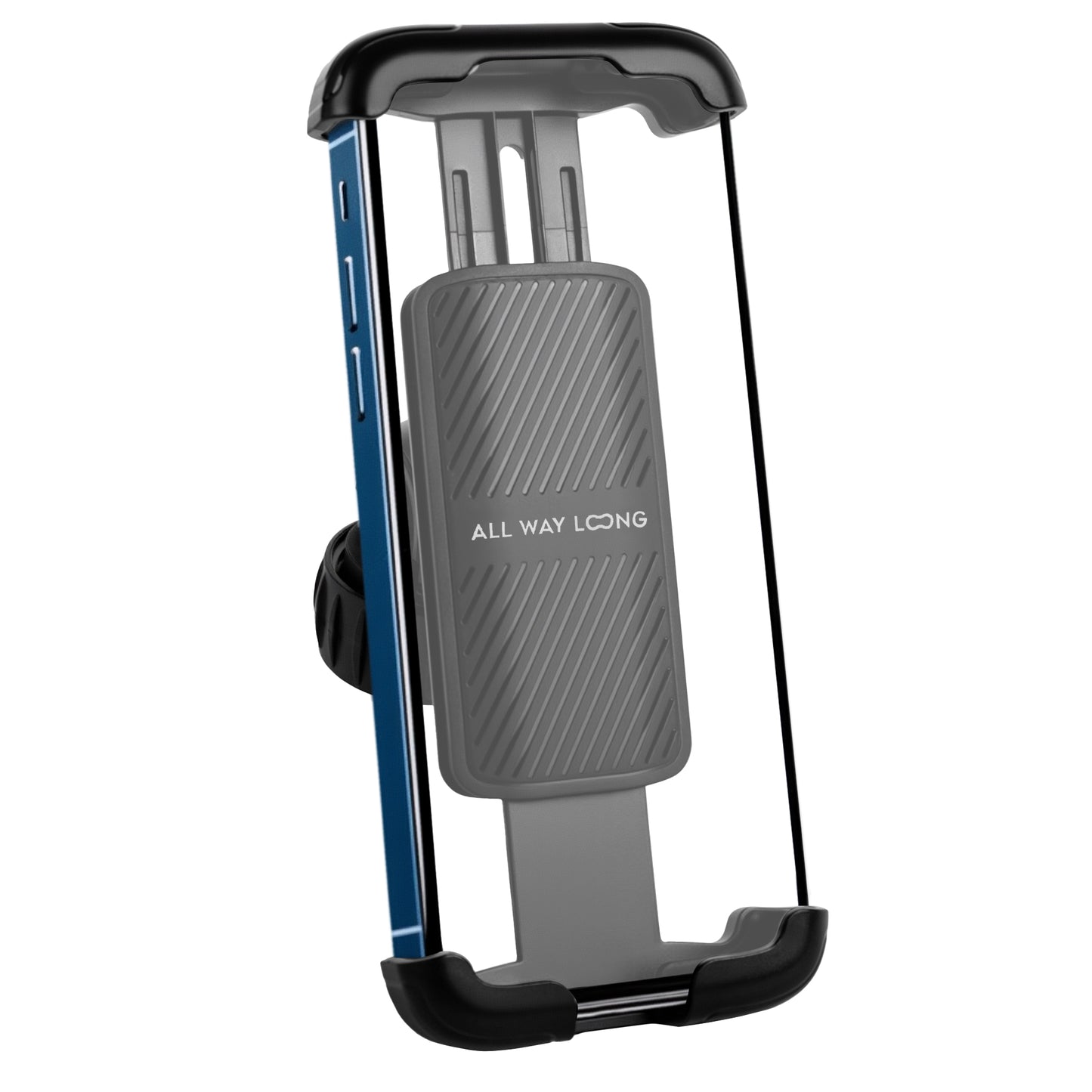 Telefoonhouder Fiets met Quick Release - Anti Shock & 360° Rotatie - Universeel - Zwart