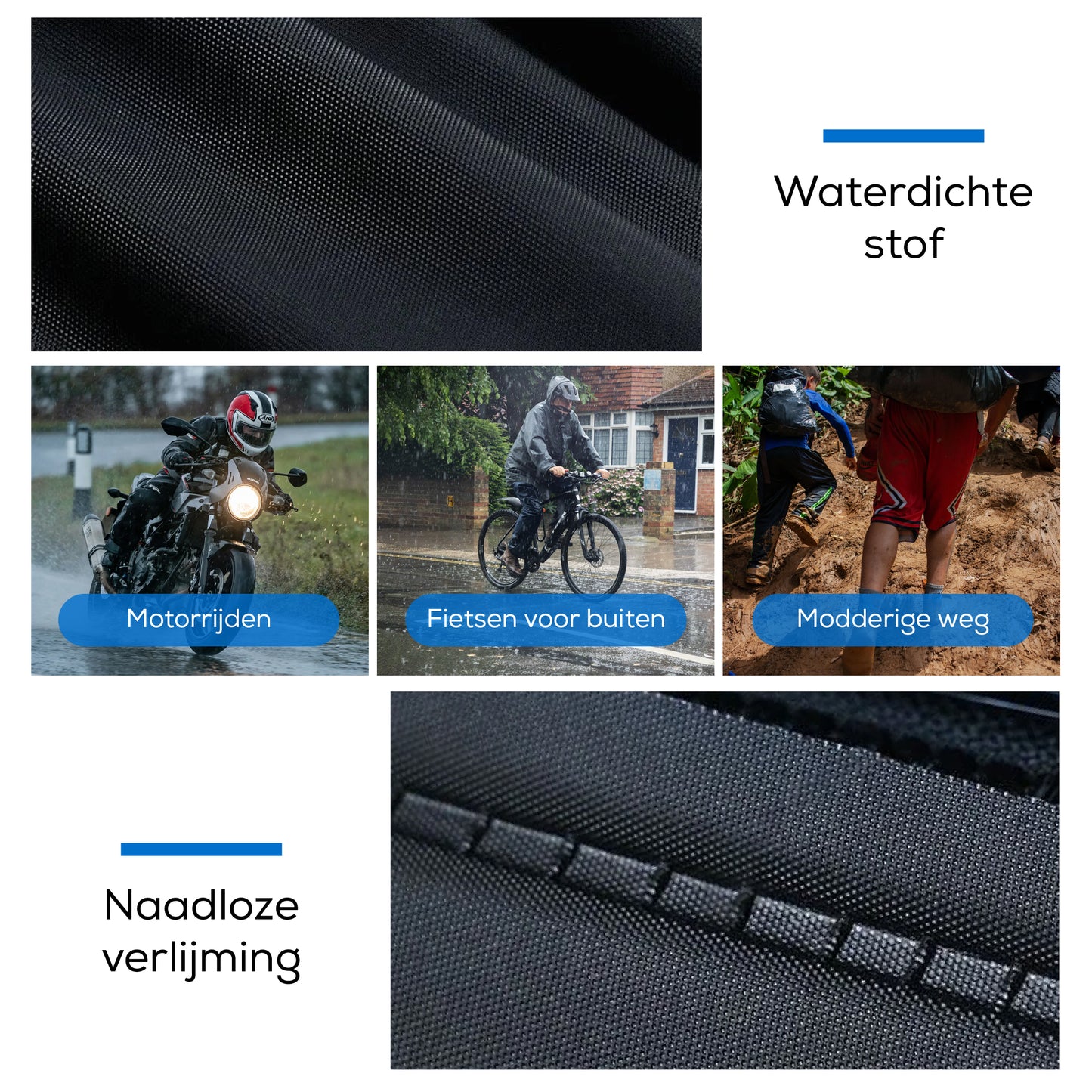 Overschoenen Waterdicht - Regenschoenen Fiets - Schoenhoesjes - Zwart
