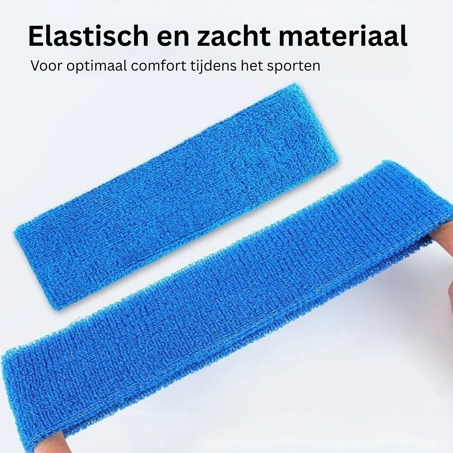 Zweetband Hoofd - Unisex - Set van 4 Stuks