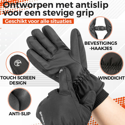 Fietshandschoenen met Touchscreen - Winddicht / Waterdicht - Handschoenen voor de Winter