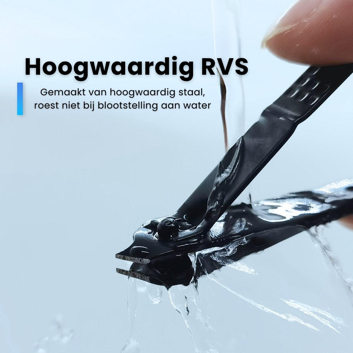 VATESI Nagelknipper Set met Nagelvijl - Teennagelknipper - Geschikt voor Dikke Nagels & Kalknagels - Nageltang - Pedicure Set - Manicure Set