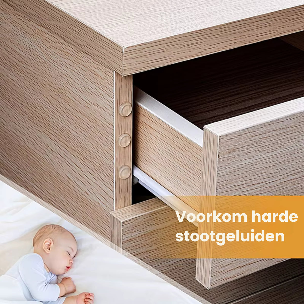 Stootdoppen 50 Stuks - Deurstoppers Zelfklevend - Deurbuffer Transparant - Stootdoppen voor binnen - 9 mm
