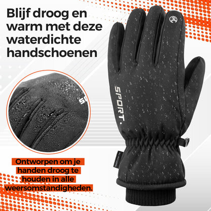 Fietshandschoenen met Touchscreen - Winddicht / Waterdicht - Handschoenen voor de Winter