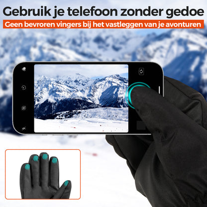 Fietshandschoenen met Touchscreen - Winddicht / Waterdicht - Handschoenen voor de Winter