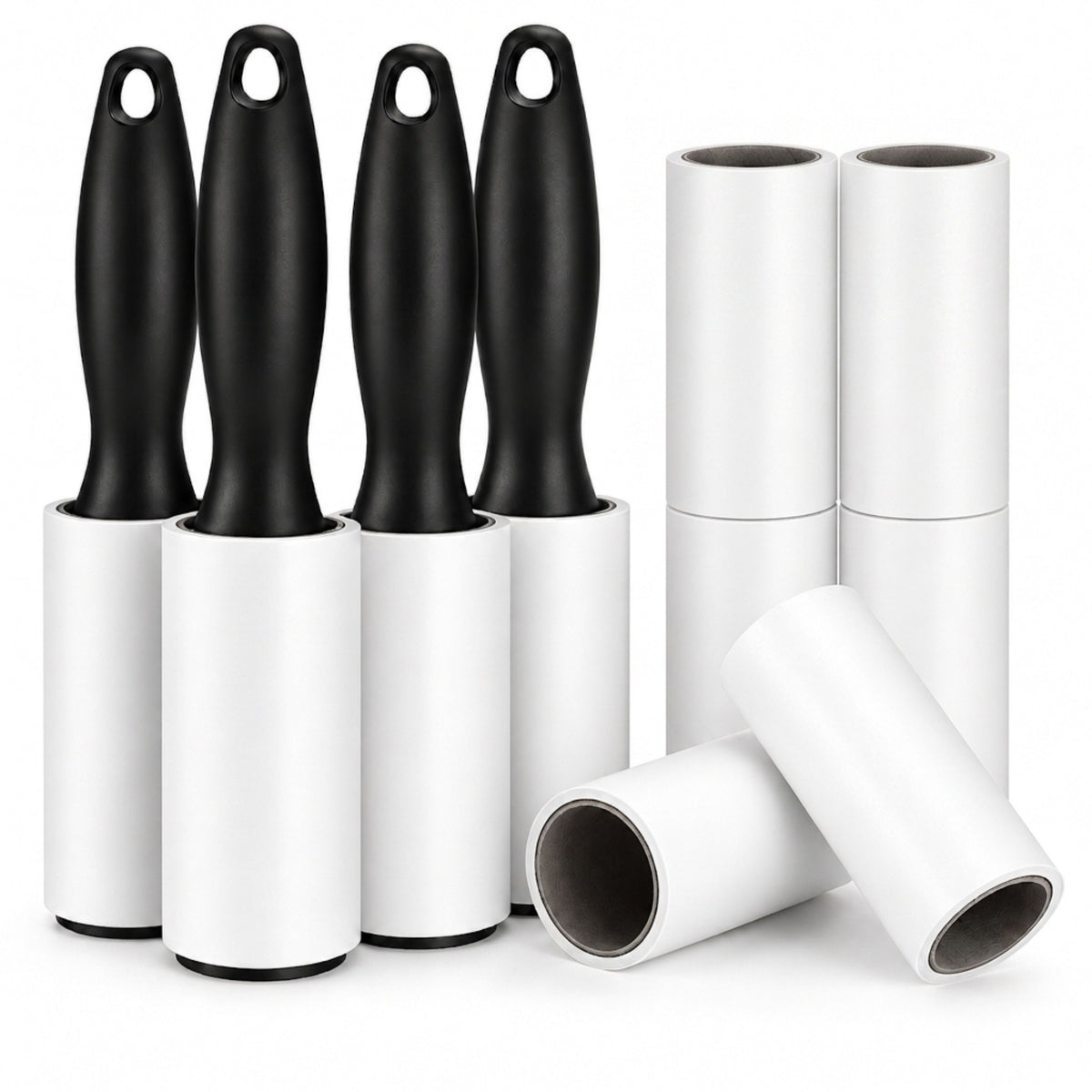 Kledingroller - 600 Kleefvellen - Kleefroller - Pluizenroller voor Kattenhaar, Hondenhaar & Pluizen - Plakroller - Pluizenverwijderaar