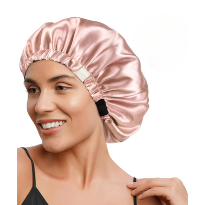 Satijnen Slaapmuts Verstelbaar - Satijnen Bonnet - Haarnetje