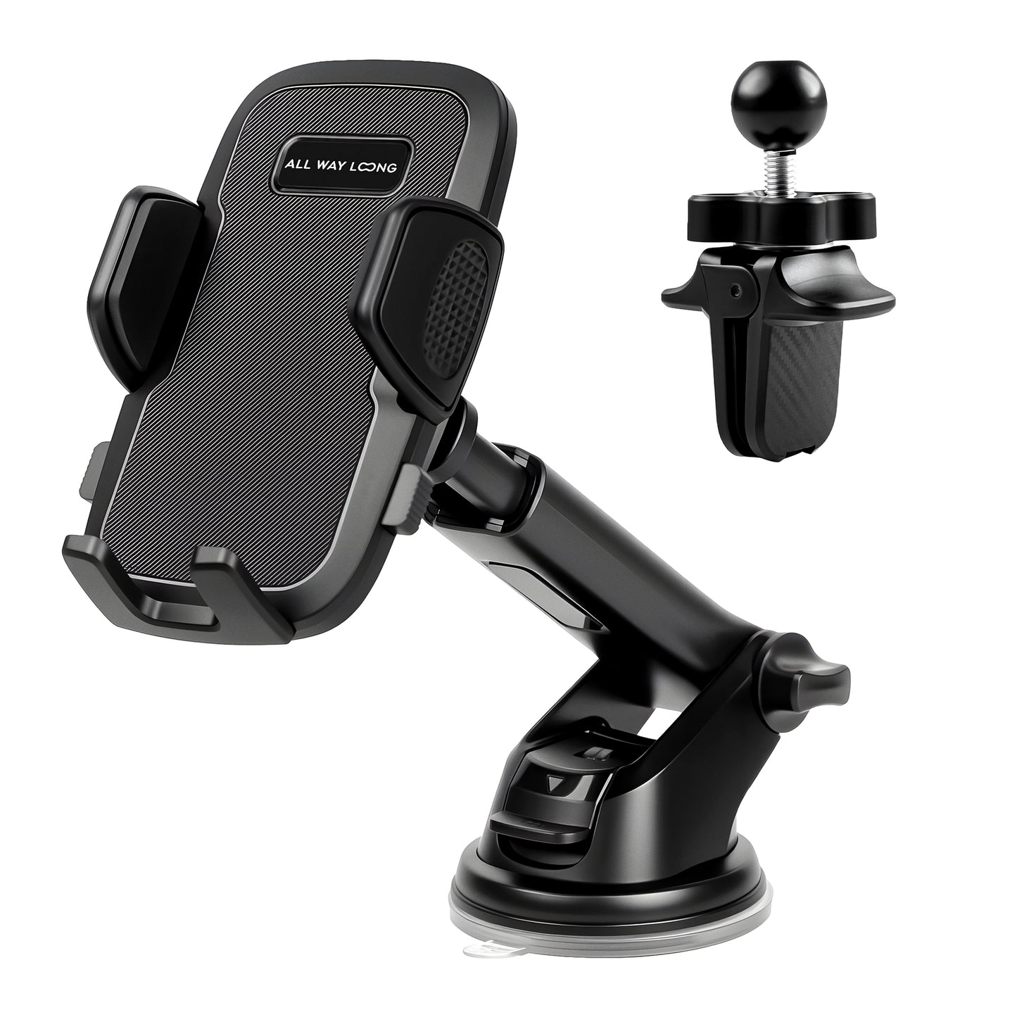 Telefoonhouders Auto met Zuignap - 3 in 1 Autohouder - Verstelbaar
