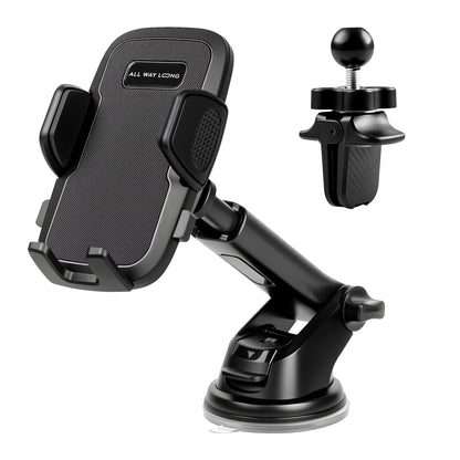 Telefoonhouders Auto met Zuignap - 3 in 1 Autohouder - Verstelbaar