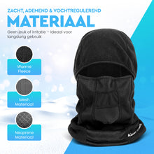 Waterdichte Balaclava -Ski Masker - Geschikt voor Fiets / Scooter / Motor / Wintersport - Zwart