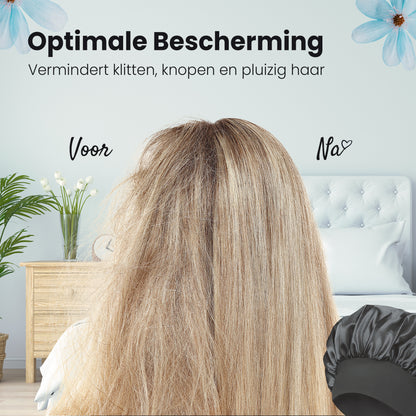 Satijnen Slaapmuts - 1 Stuk - Bonnet satijn - Satijnen Bonnet - Haarnetje