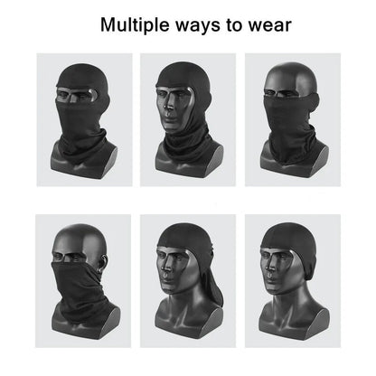 Verschillende manieren om de balaclava te dragen