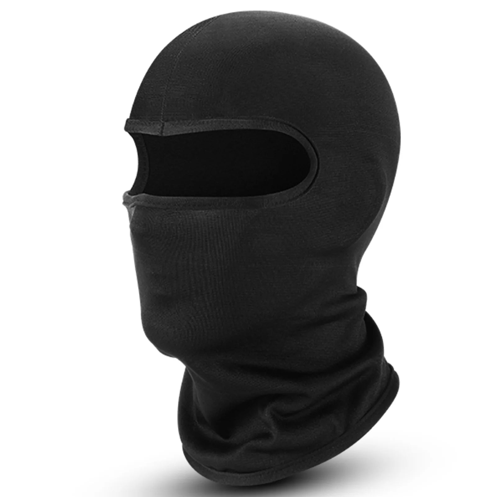Voorkant van balaclava zwart