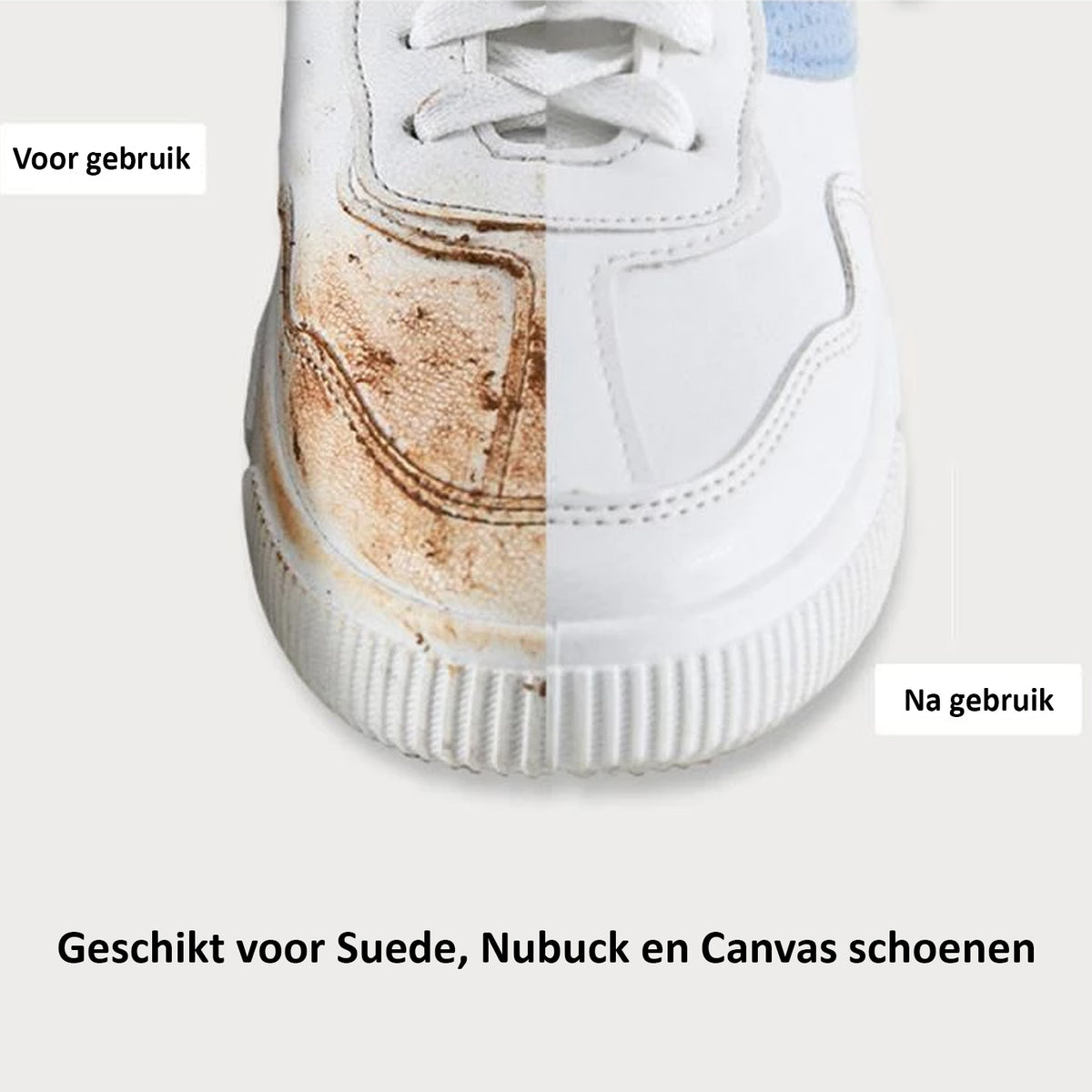 Suede Borstel + Suede Gum Voor Schoenen - Suede Schoenverzorging - Schoenborstel / Veger